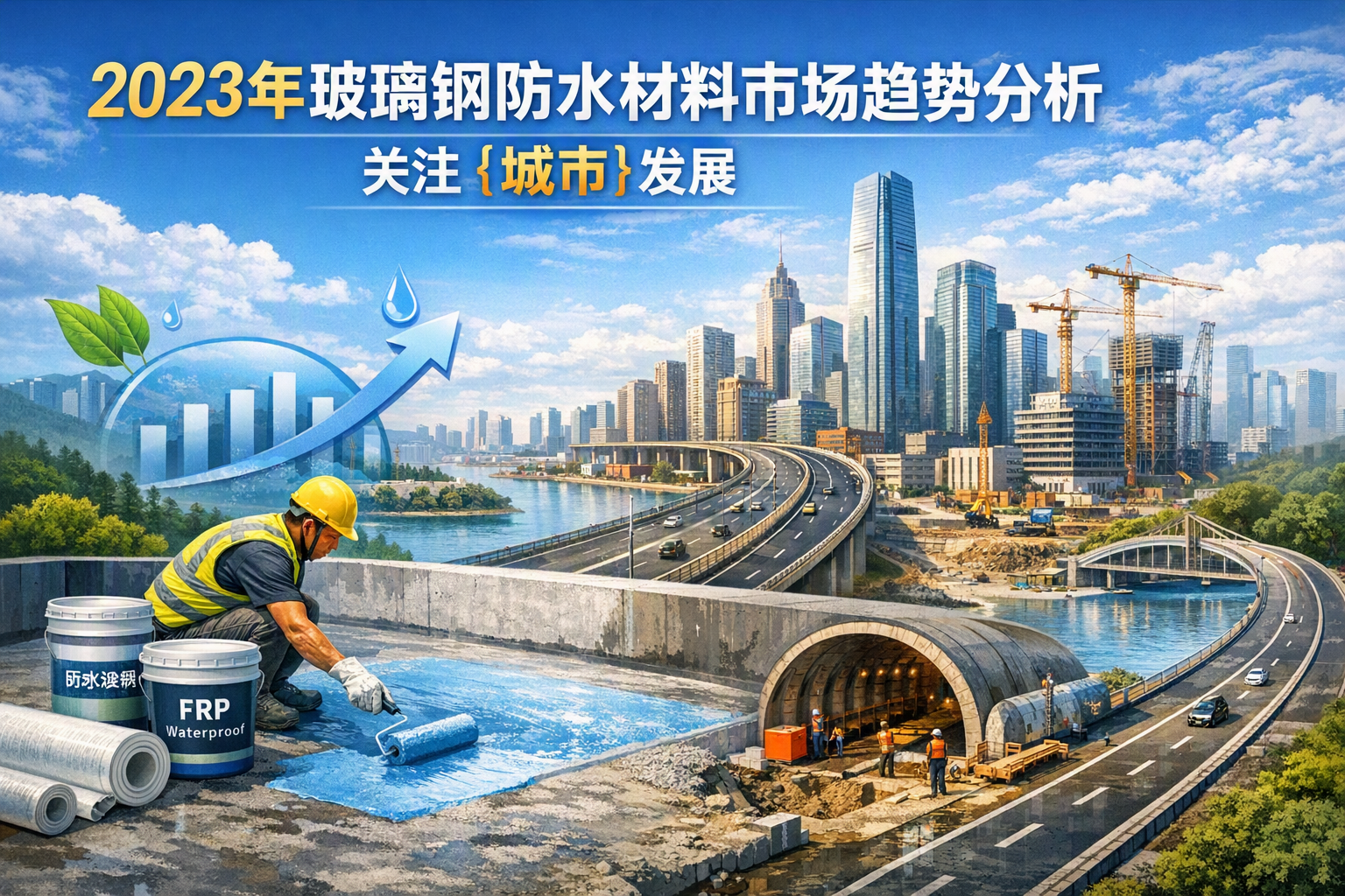 2023年玻璃钢防水材料市场趋势分析,关注 临沧 发展